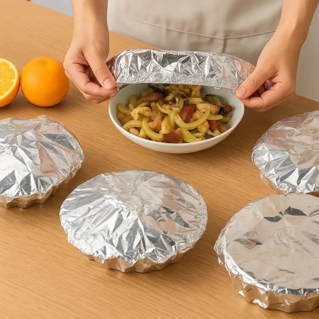 HotGuard Reusable InstaClean Aluminum Foil Cover  (Pack of 10)
